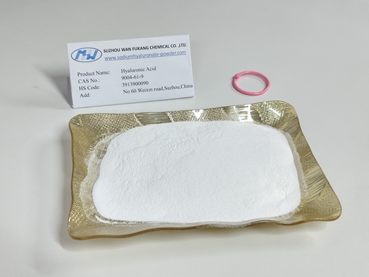 Neue Lebensmittelzutat Hyaluronsäure Weißes Feinpulver CAS-Nr. 9004-61-9
