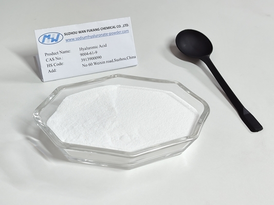 High Assay Weißes reines Hyaluronsäurepulver EP Standardfeuchtigkeitsspendende Wirkung