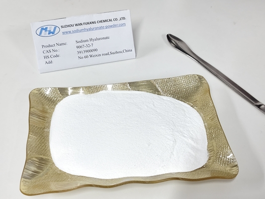 Natriumhyaluronat weißes Pulver mit sicherer Reinheit für verschiedene Lebensmittel