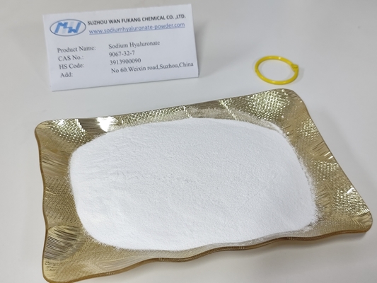Natriumhyaluronat Weißpulver mit Augentropfen