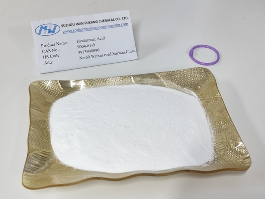 Hyaluronsäurepulver mit niedrigem Molekülgewicht Lebensmittelqualität Hohe Durchlässigkeit