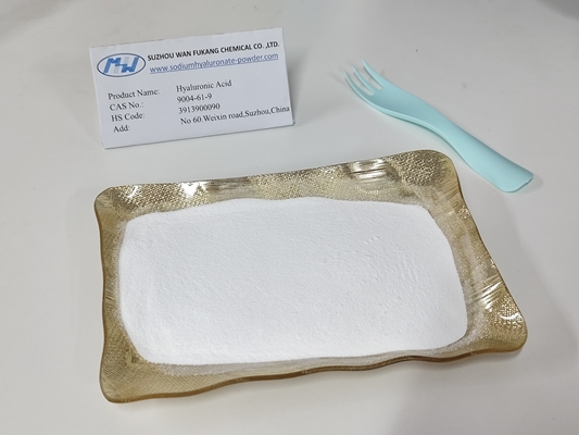 Hyaluronsäure Pulver mit mittlerem Molekülgewicht Lebensmittelqualität Gute Stabilität